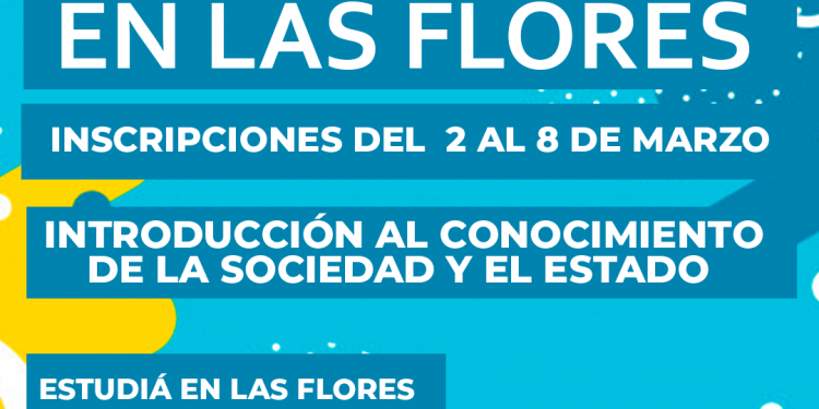 Programa UBA XXI en Las Flores - Las Flores